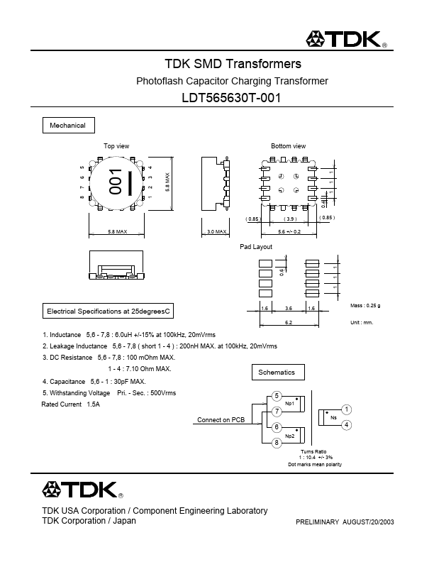 LDT565630T-001