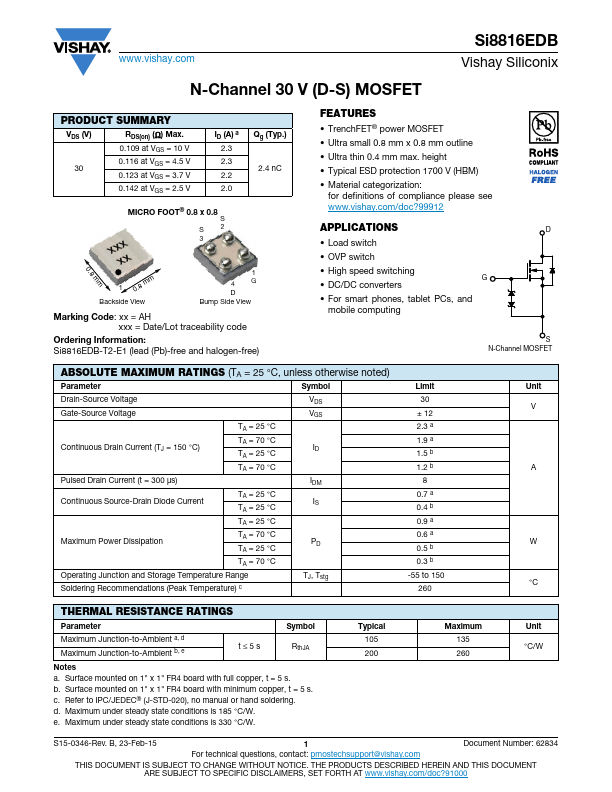 SI8816EDB