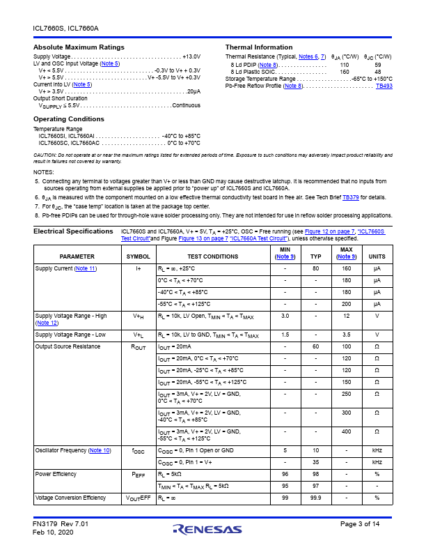 ICL7660A