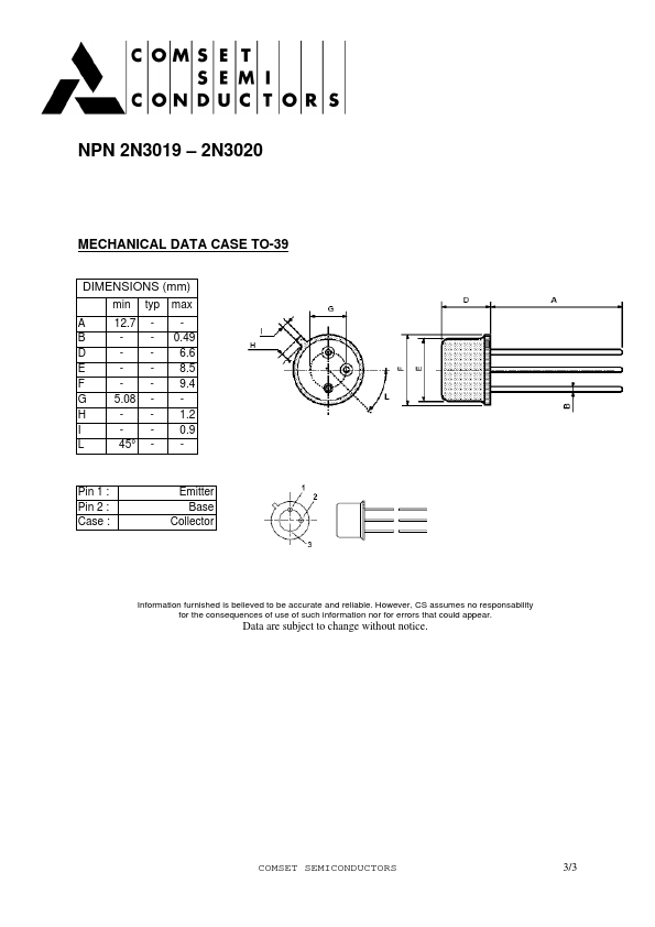 2N3020