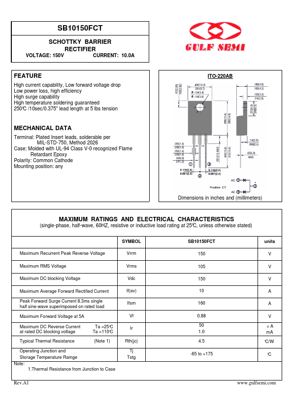 SB10150FCT