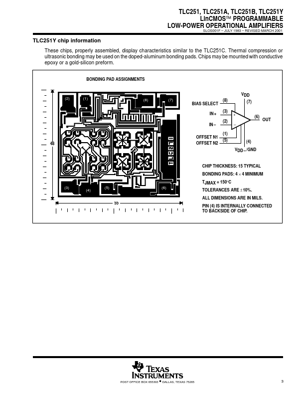 TLC251B