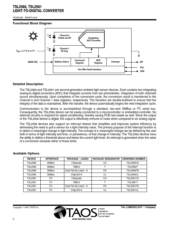 TSL2560