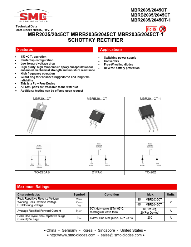 MBRB2035CT