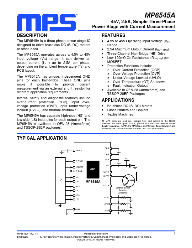 MP6545A