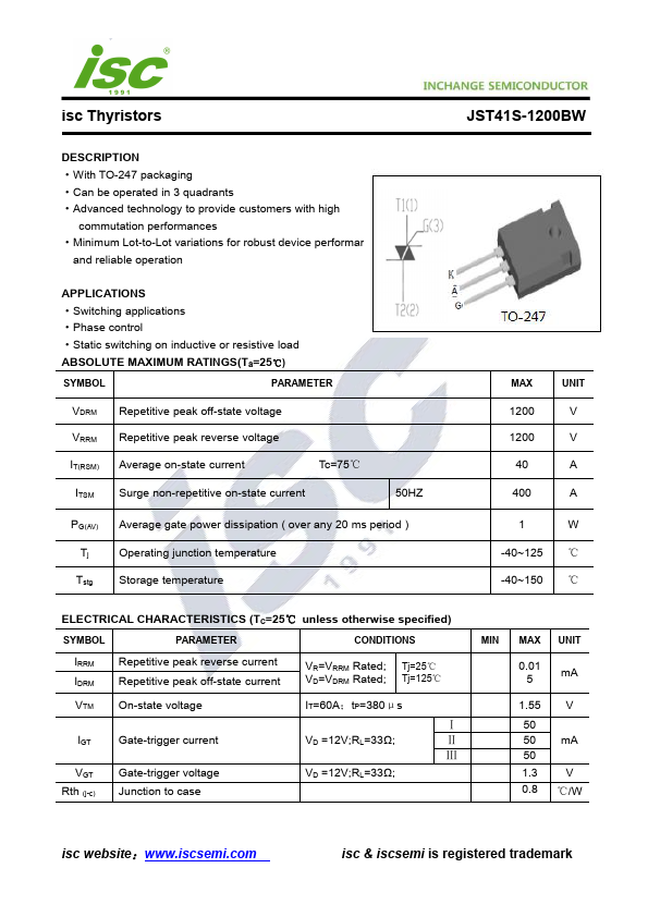 JST41S-1200BW