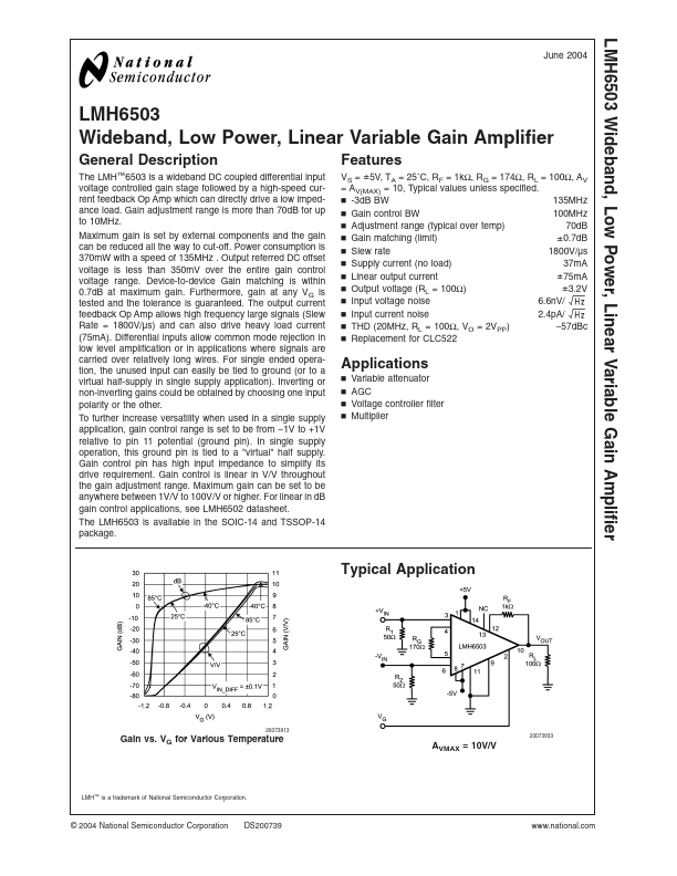 LMH6503