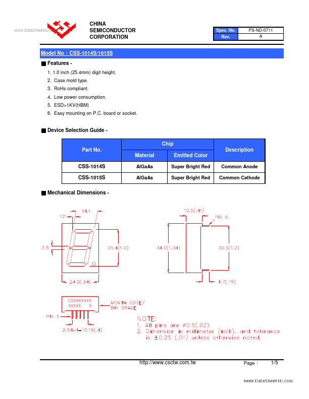 CSS-1014S