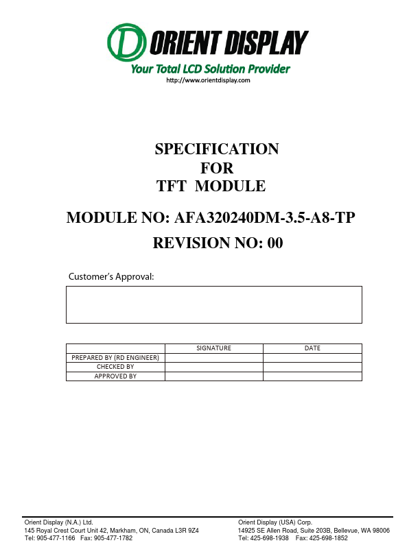 AFA320240DM-3.5-A8-TP