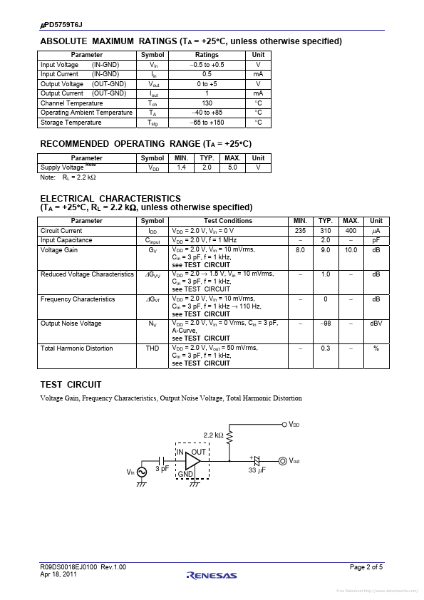 UPD5759T6J