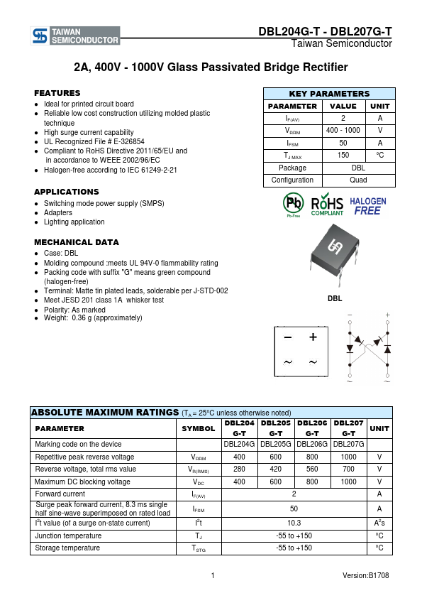 DBL207G-T