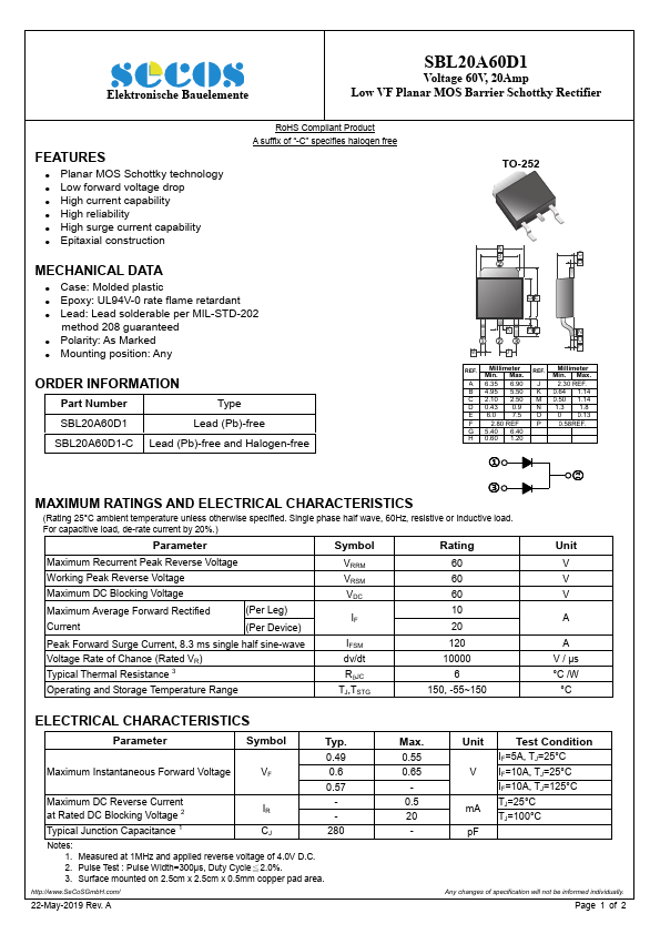 SBL20A60D1