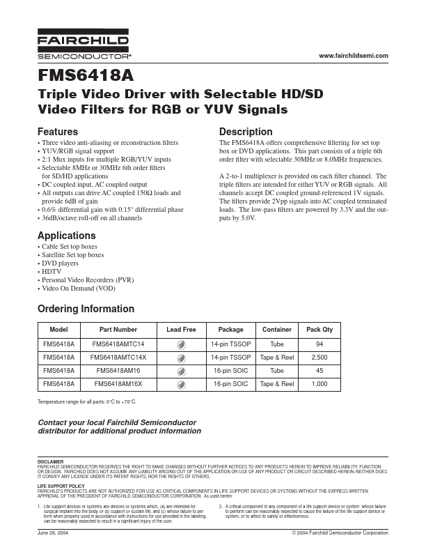 FMS6418A