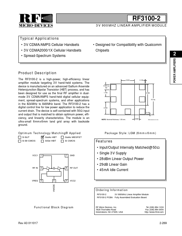 RF3100-2