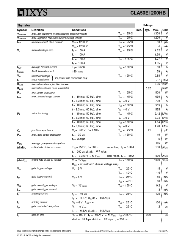 CLA50E1200HB