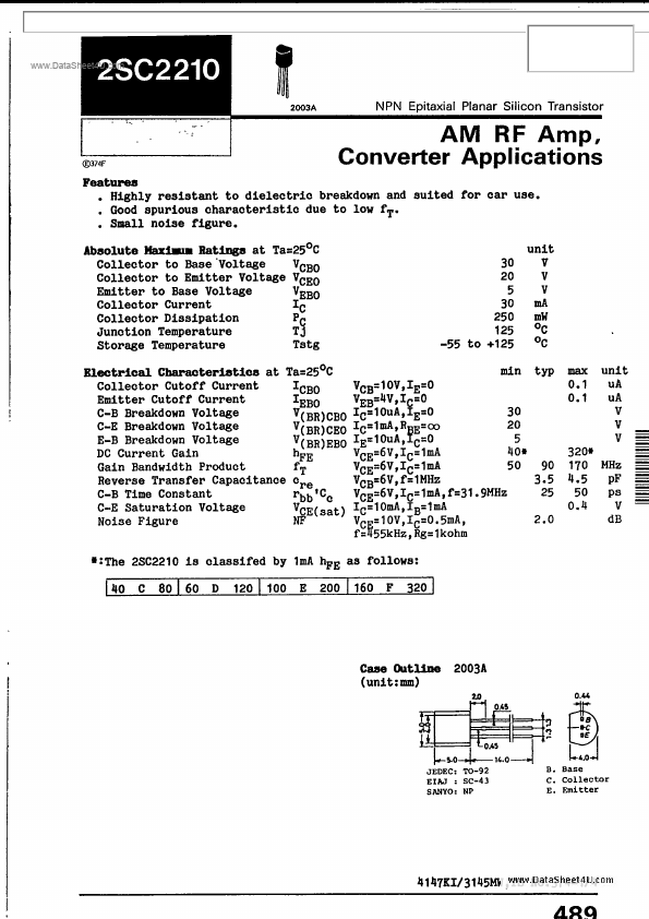 2SC2210