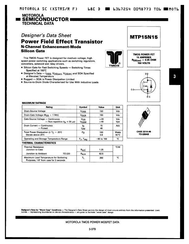 MTP15N15