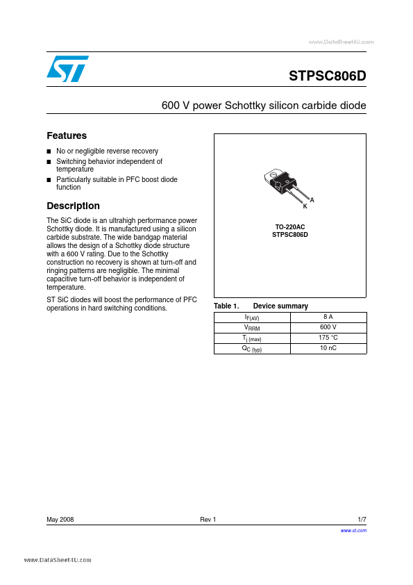 STPSC806D