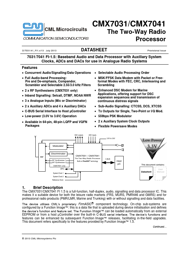 CMX7031