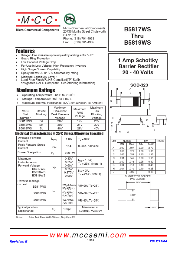 B5818WS