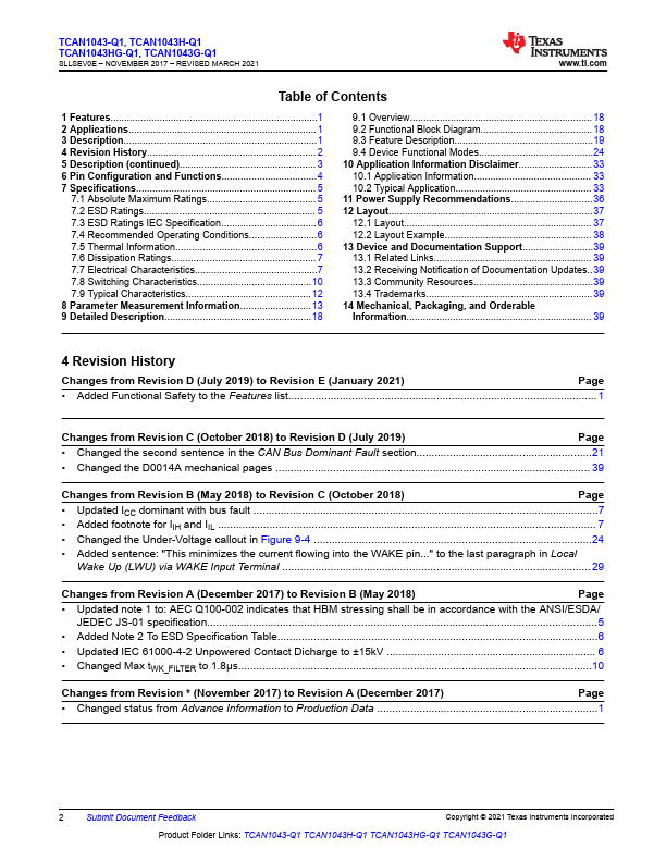 TCAN1043H-Q1