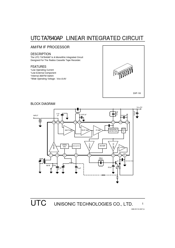 UTCTA7640AP