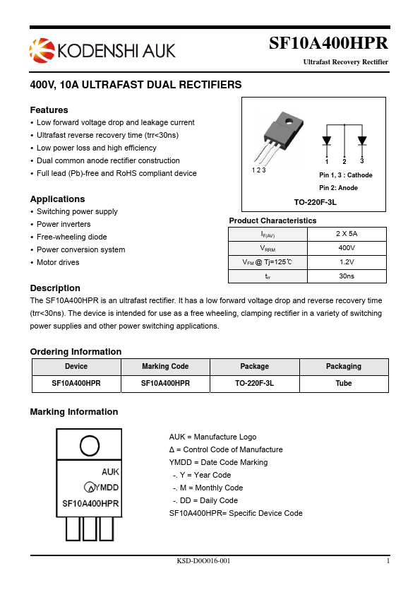 SF10A400HPR