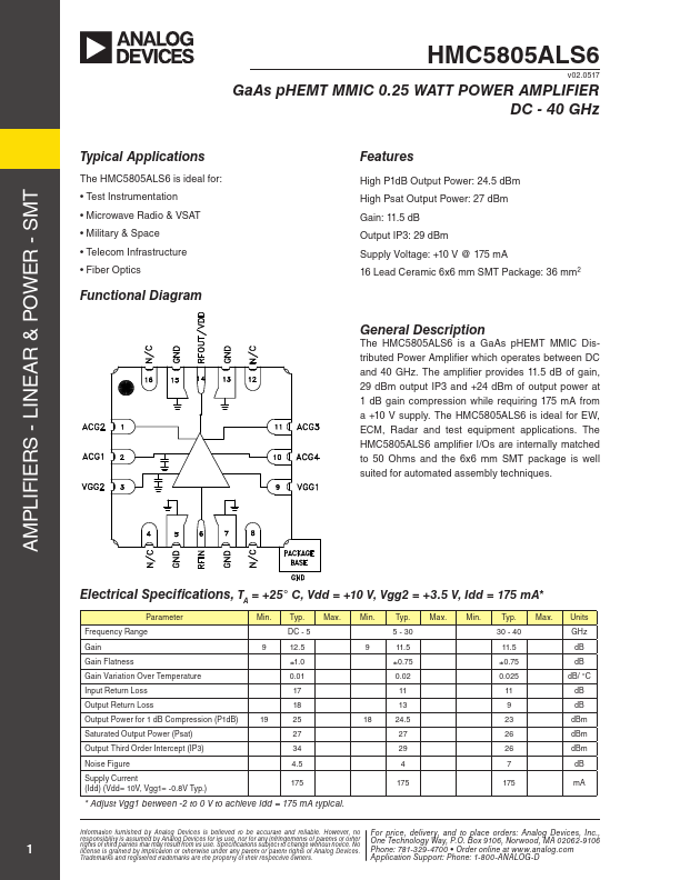 HMC5805ALS6