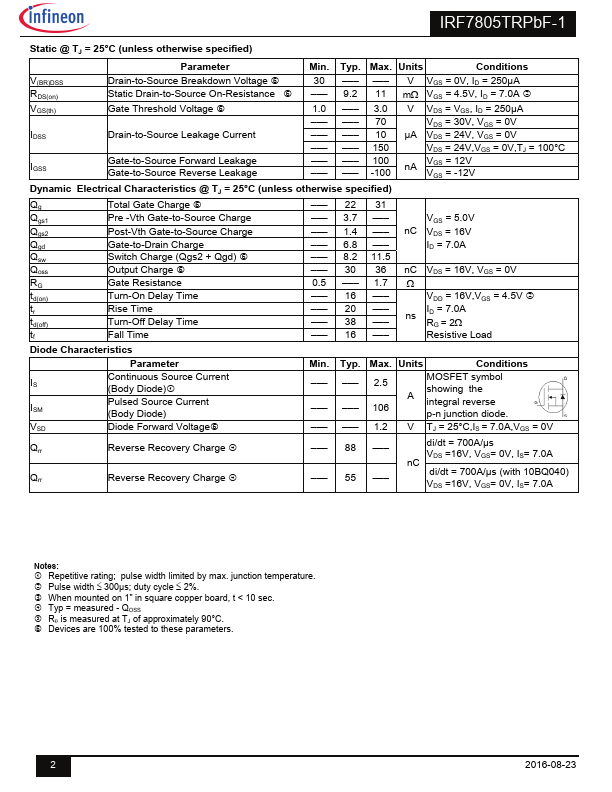 IRF7805TRPbF-1