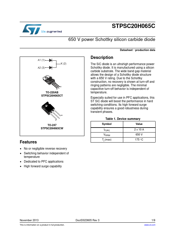 STPSC20H065C