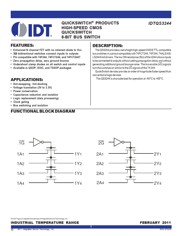 IDTQS3244