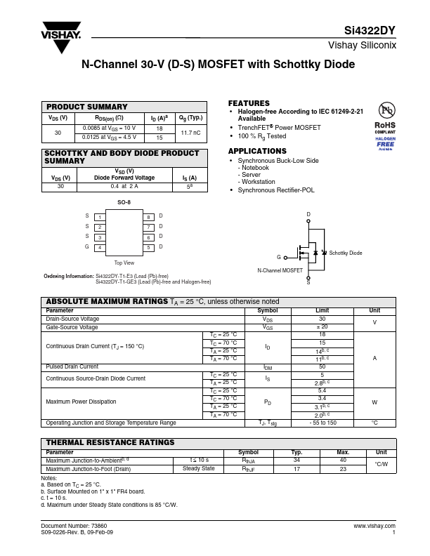 Si4322DY