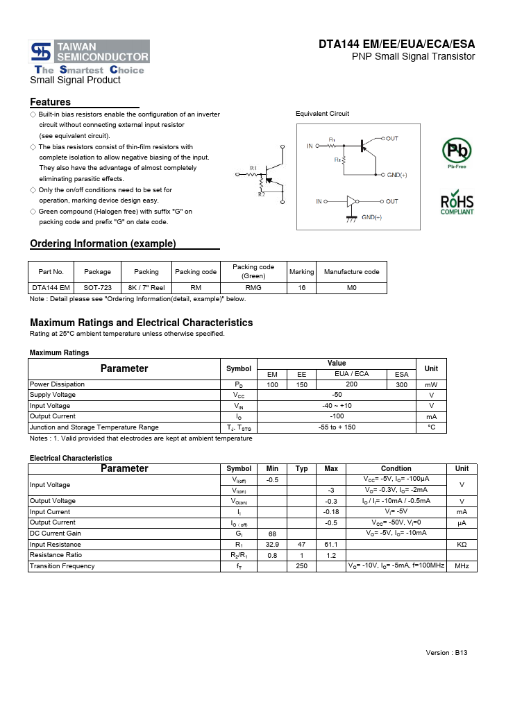 DTA144EE