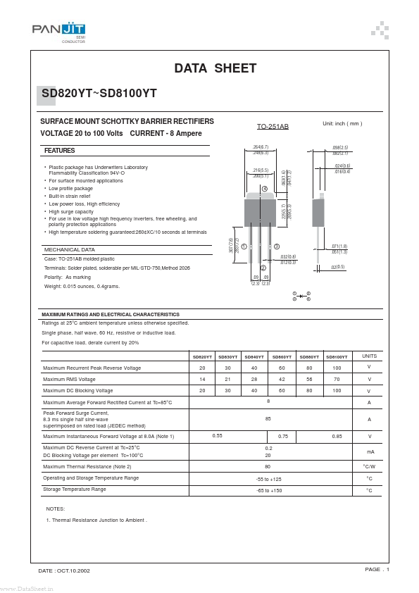 SD820YT