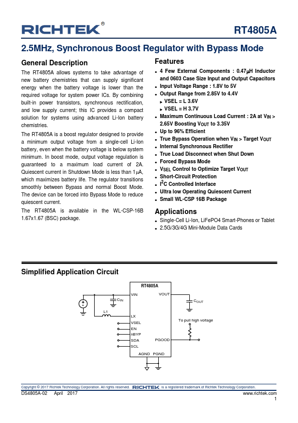 RT4805A