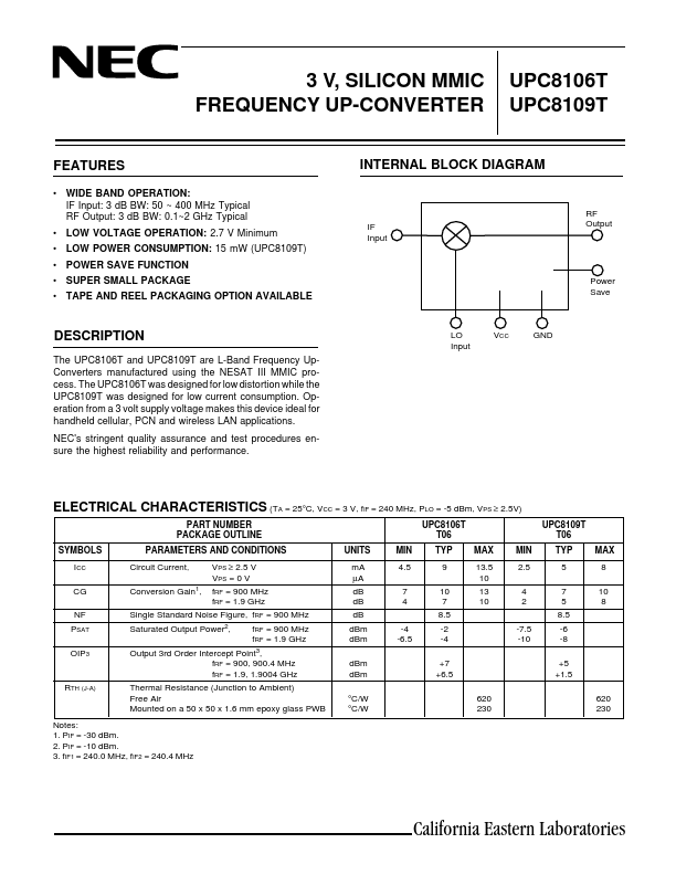 UPC8106T