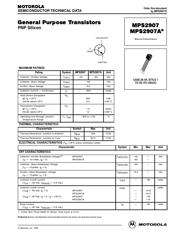 MPS2907A