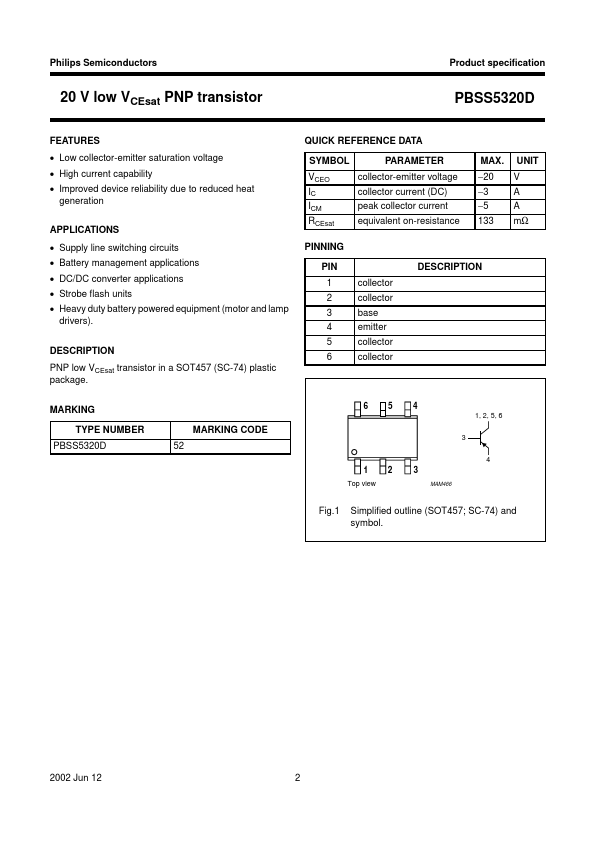 PBSS5320D