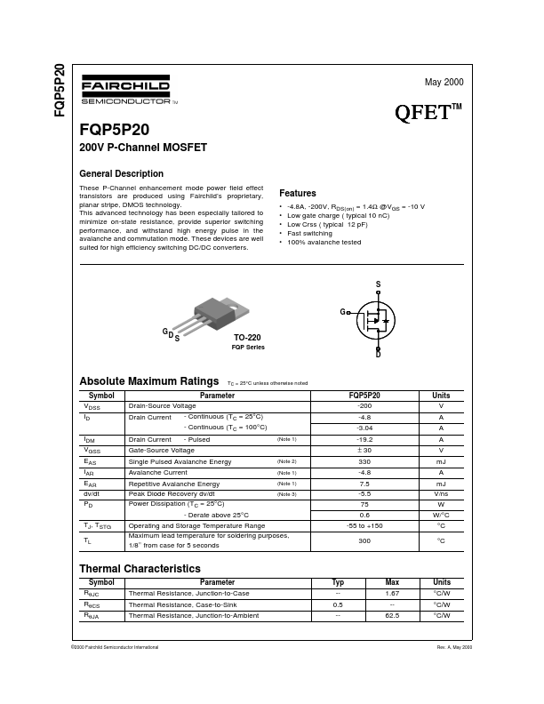 FQP5P20