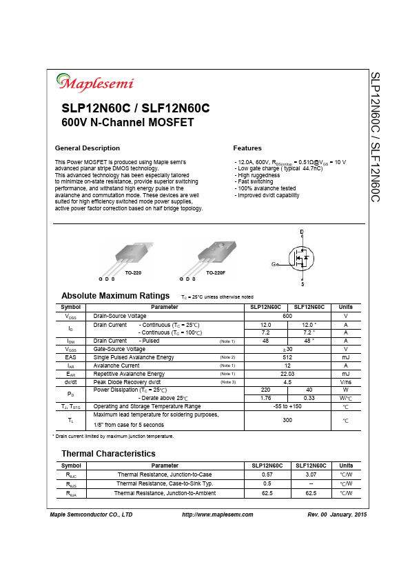 SLP12N60C