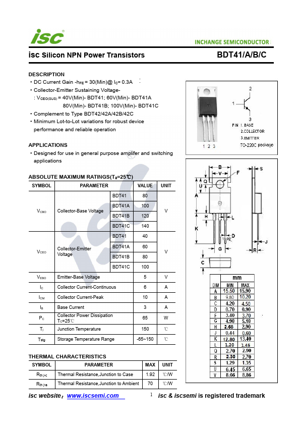 BDT41A