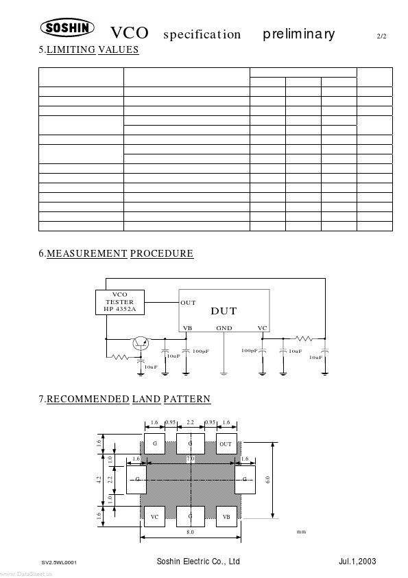 SV2.5WL0001