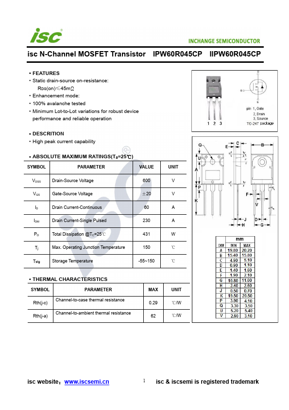 IPW60R045CP