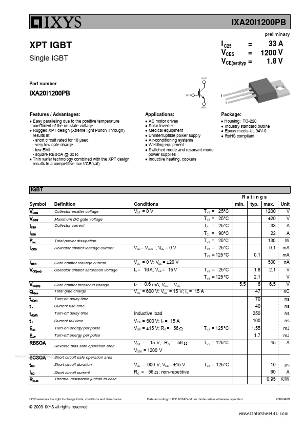 IXA20I1200PB