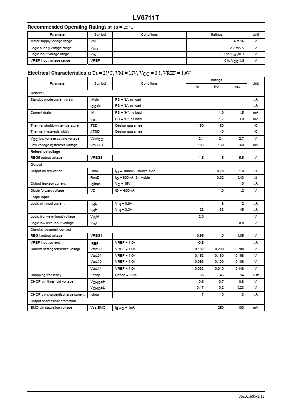 LV8711T