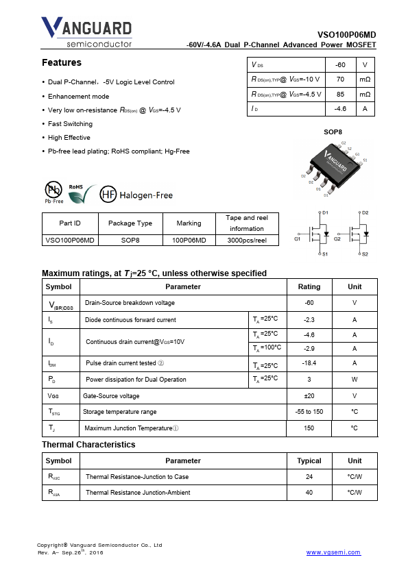 VSO100P06MD