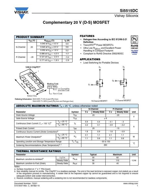 SI5515DC