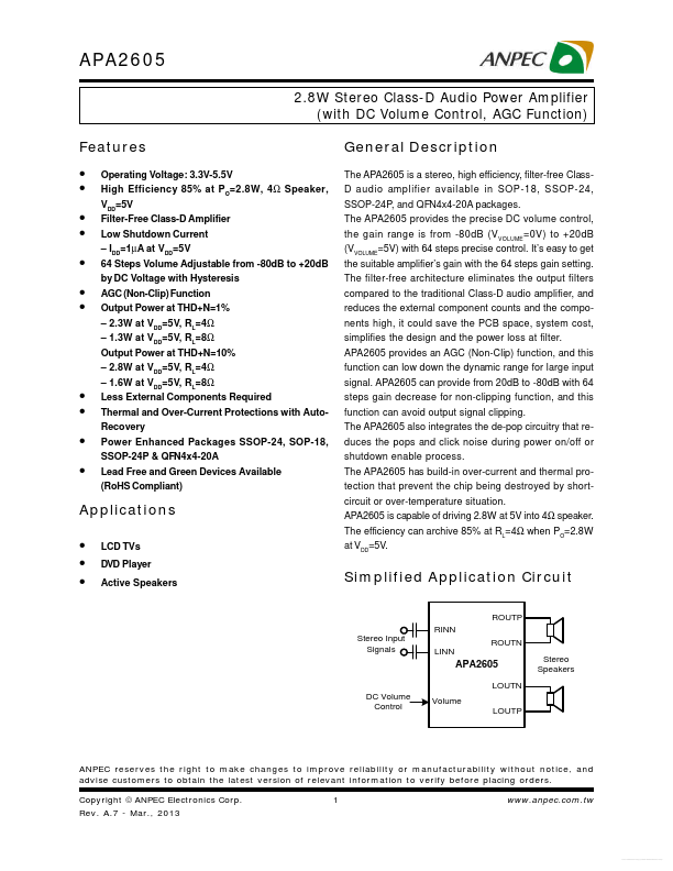 APA2605