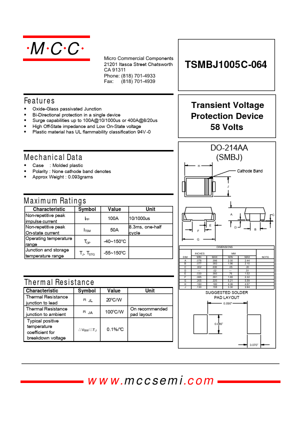 TSMBJ1005C-064