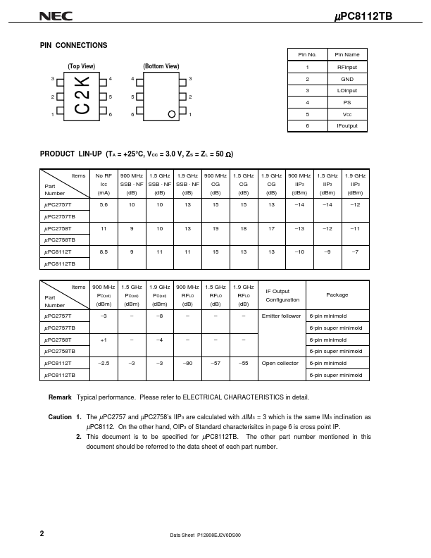 UPC8112TB